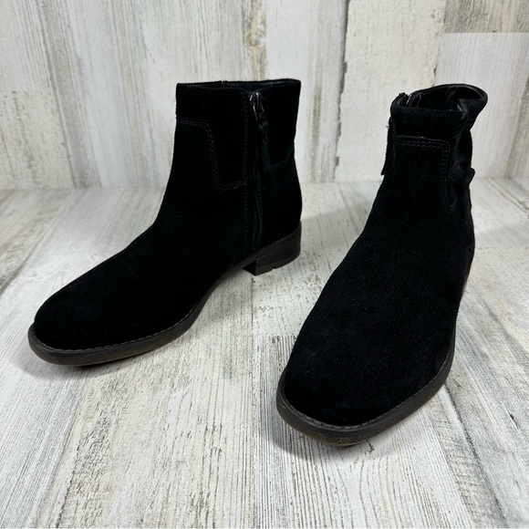 Franco Sarto Malina Boot Women Black Suede #1197 - Picture 4 of 12